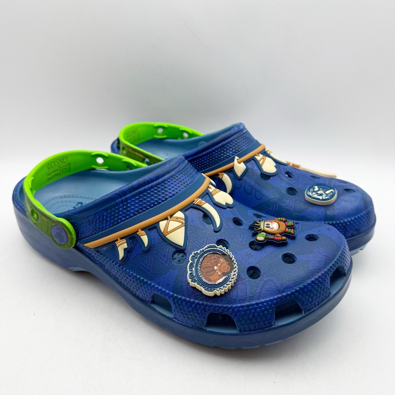 Crocs UNISEX Moana Classic Clog Mens 9 Womens 11 Blue Green NWOB