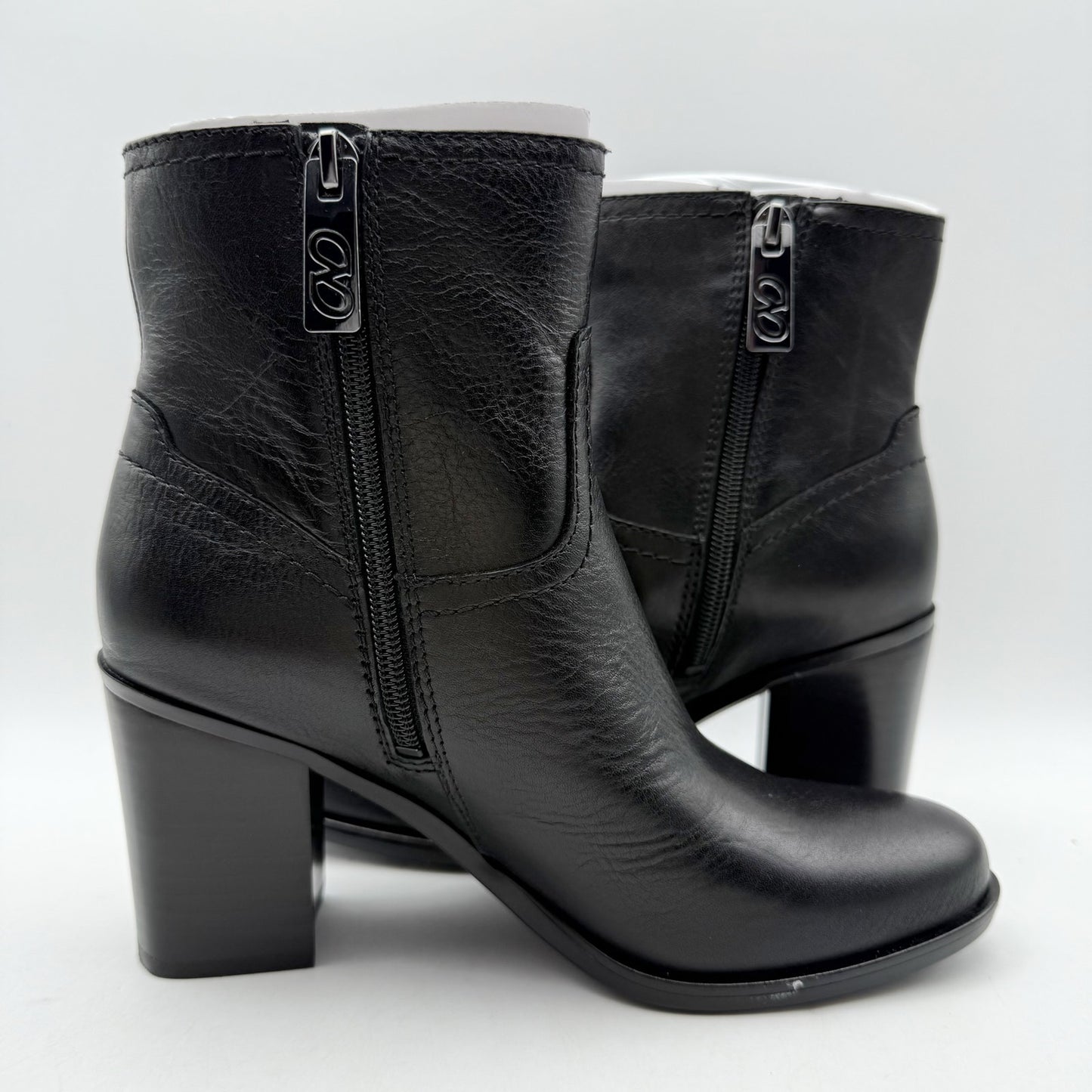 Naturalizer Womens Kalina Ankle Bootie US 6 M EU 36 Black Leather NIB