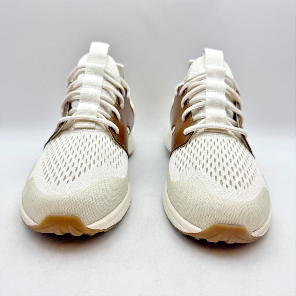 York Athletics The Frank Trainer Sneakers Womens 8.5 Mens 7 Tan White NIB