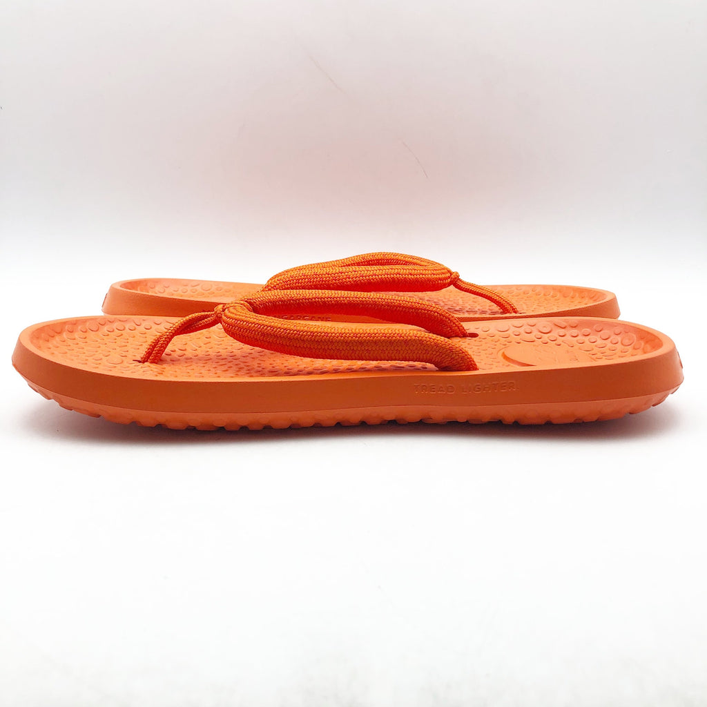 Allbirds Sugar Zeffer 2 Sandals Mens 9 Womens 11 Bright Orange Flip Flops NWT