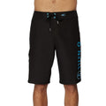 O'NEILL Mens Santa Cruz Solid 2.0 Boardshorts Size 42 XXL Black Drawstring NWT