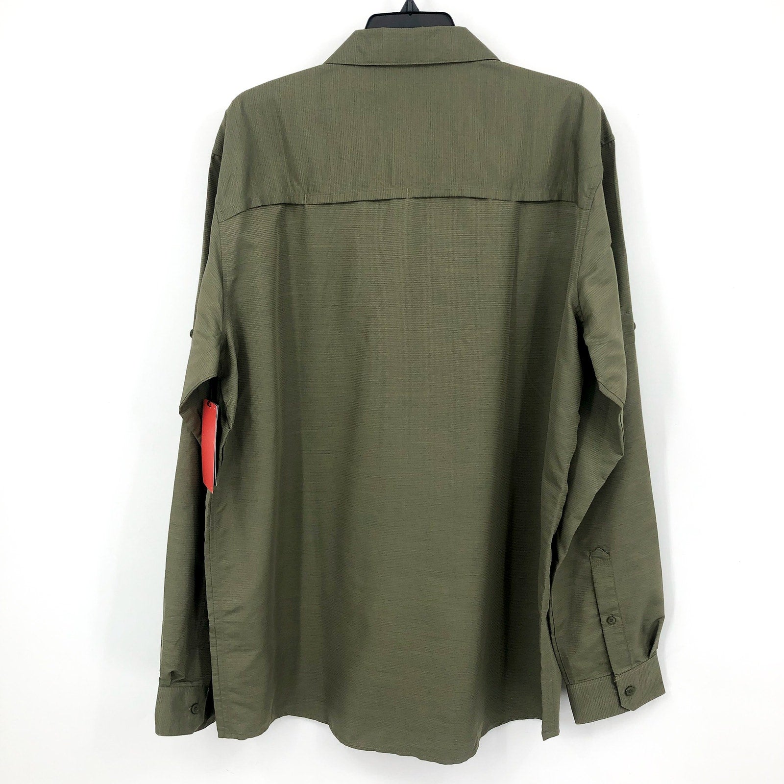 MOUNTAIN HARDWEAR Mens Canyon Long Sleeve Shirt XLT Green Hiking Outdoors NWT