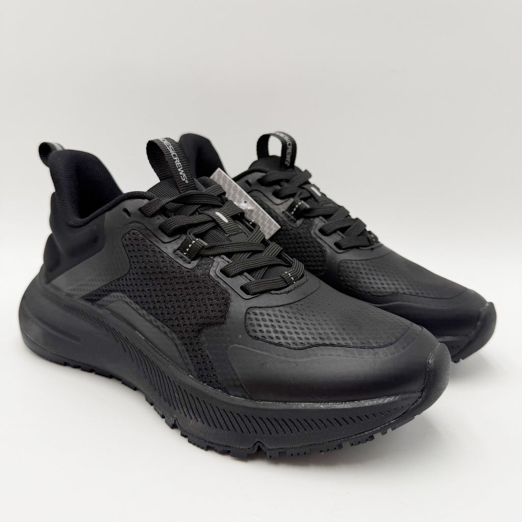 Shoes for Crews Womens Crossing Work Shoes Size 5 Black SR Water Resistant NIB