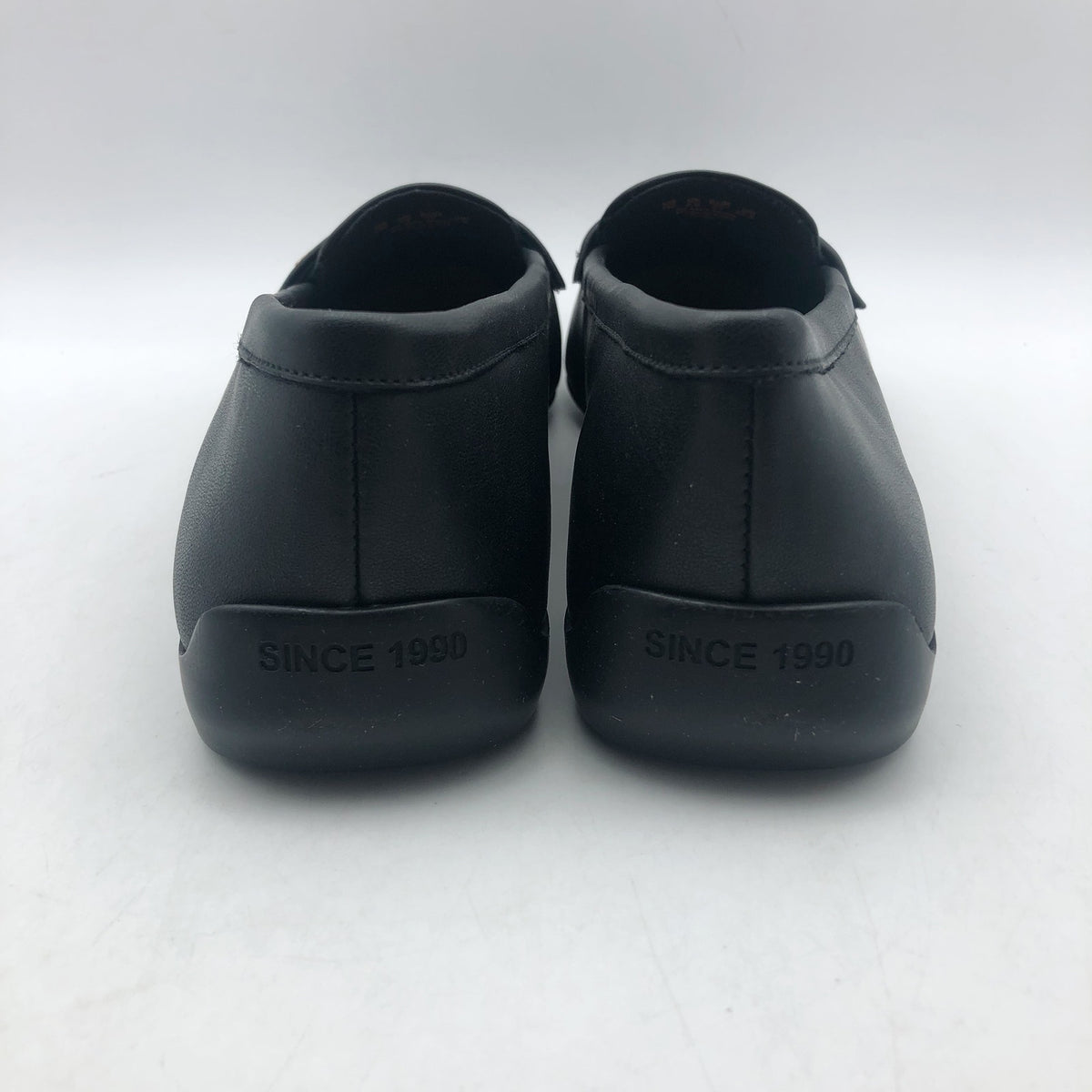 Franco Sarto Womens Faris Slip On Flats Size 6.5 Black Faux Leather NIB