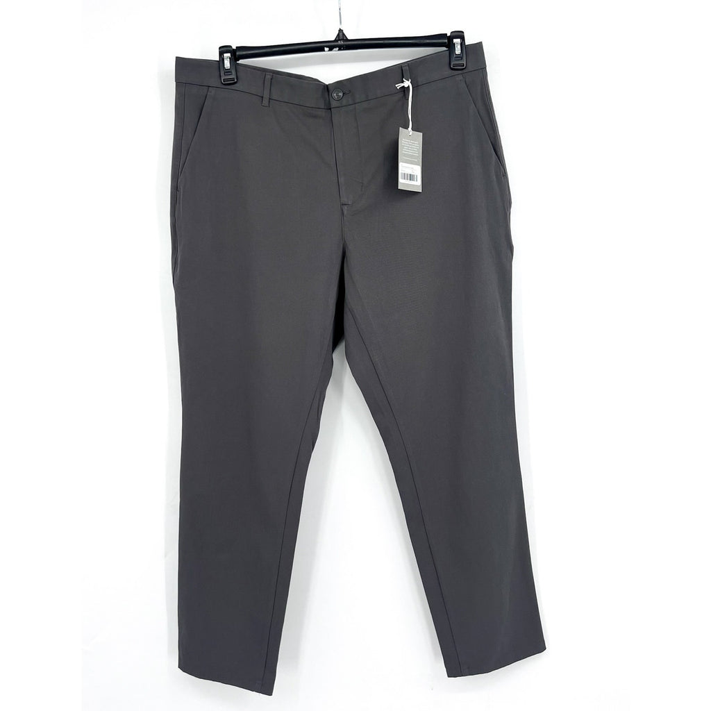 EVERLANE Uniform Mens Performance Chino Pants 40x32 Slate Grey Athletic Fit NWT
