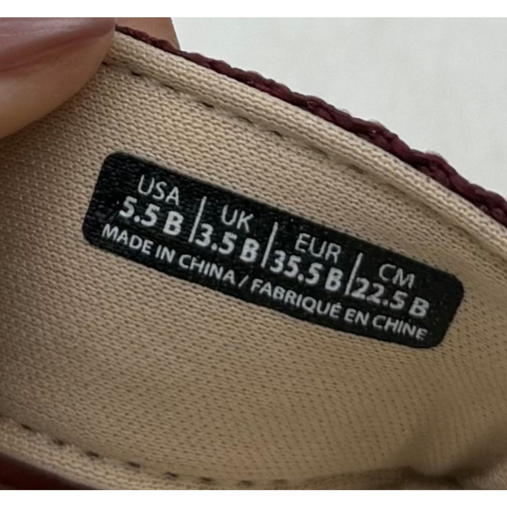 Spenco Women's Starboard Flip Flop Sandals Size 5.5 Red Burgundy NIB