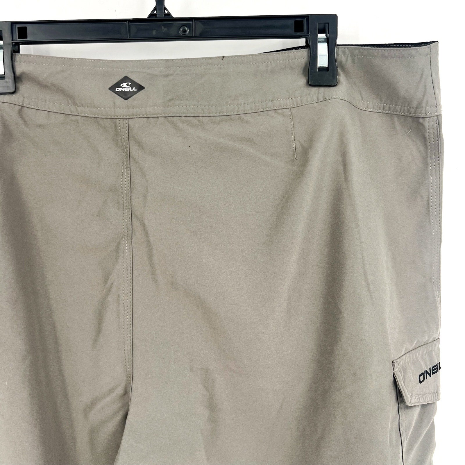 O'Neill Mens Santa Cruz 2.0 Boardshorts Size 33 Charcoal Taupe Swim NWT