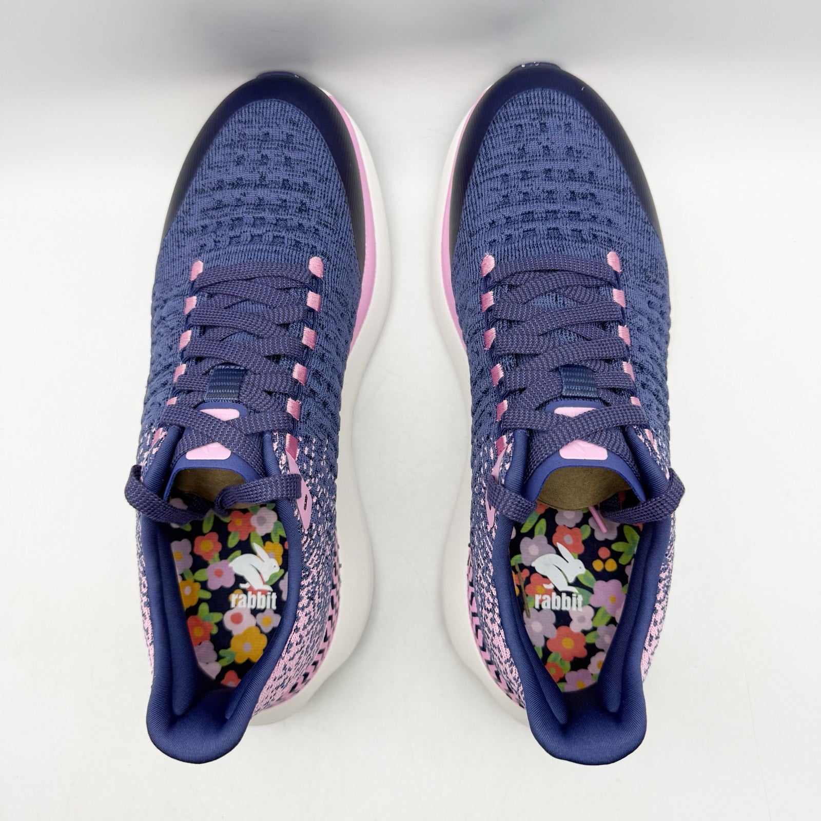 Rabbit Womens Dream Chaser Running Shoes US 9 Blue Purple Athletic Sneakers NIB