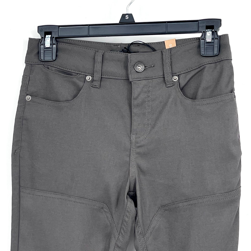 PRANA Women's Southport Skinny Stretch Pants Size 2 Gray Dark Iron Mid Rise NWOT