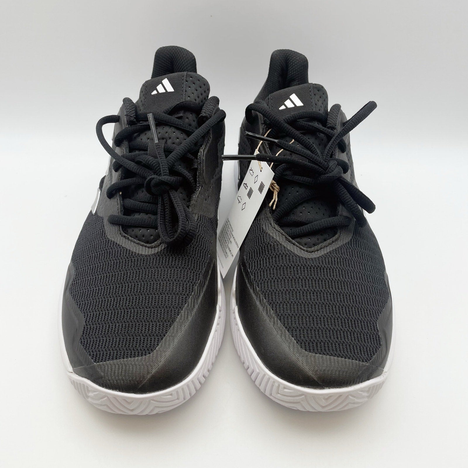 Adidas Women's CourtJam Control Athletic Shoes US 9.5 Black White Tennis NIB
