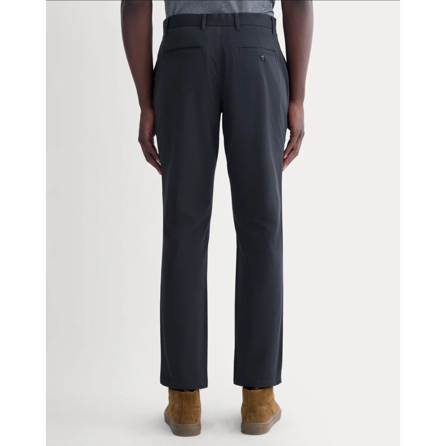 EVERLANE Uniform Mens Performance Chino Pants 40x28 Navy Blue Athletic Fit NWT