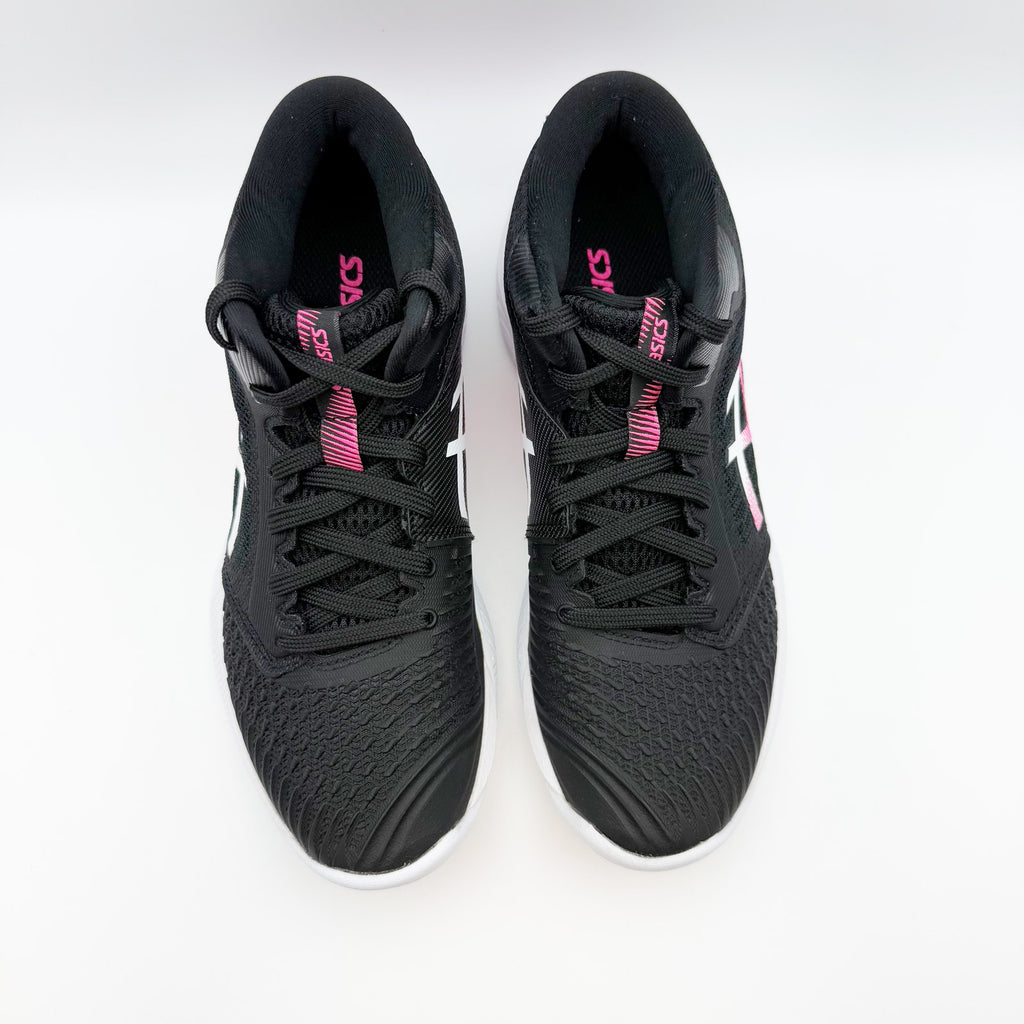 ASICS Womens Netburner Ballistic Ff Mt 3 Volleyball Shoes US 7 Black Pink NWOB