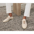 Wolf & Shepherd Cruise Ace Slip On Sneakers Mens 6.5 Womens 8 Gray Leather NIB