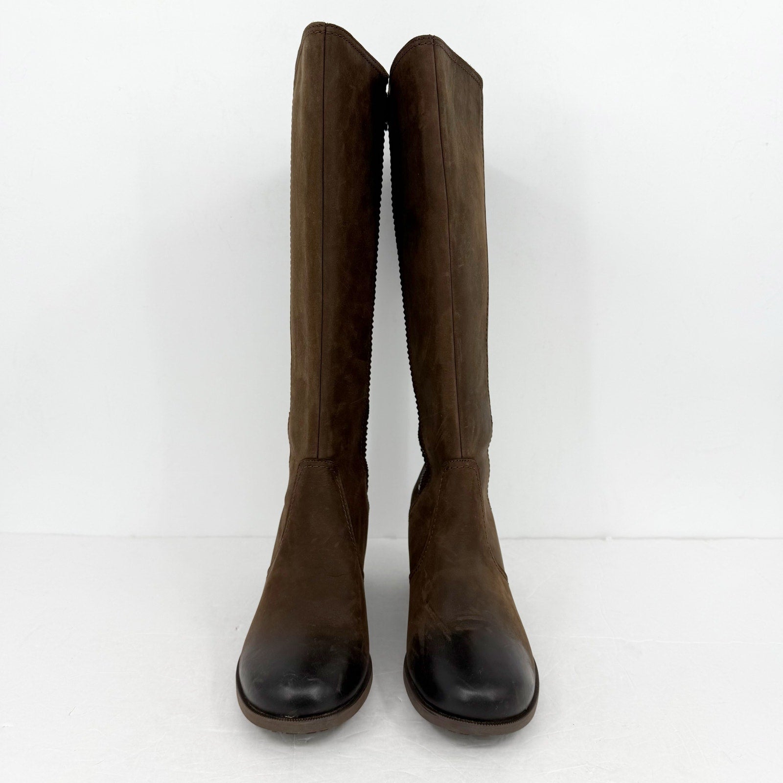TEVA Womens Anaya Knee High Boots US 11 EU 42 Brown Leather NWOB