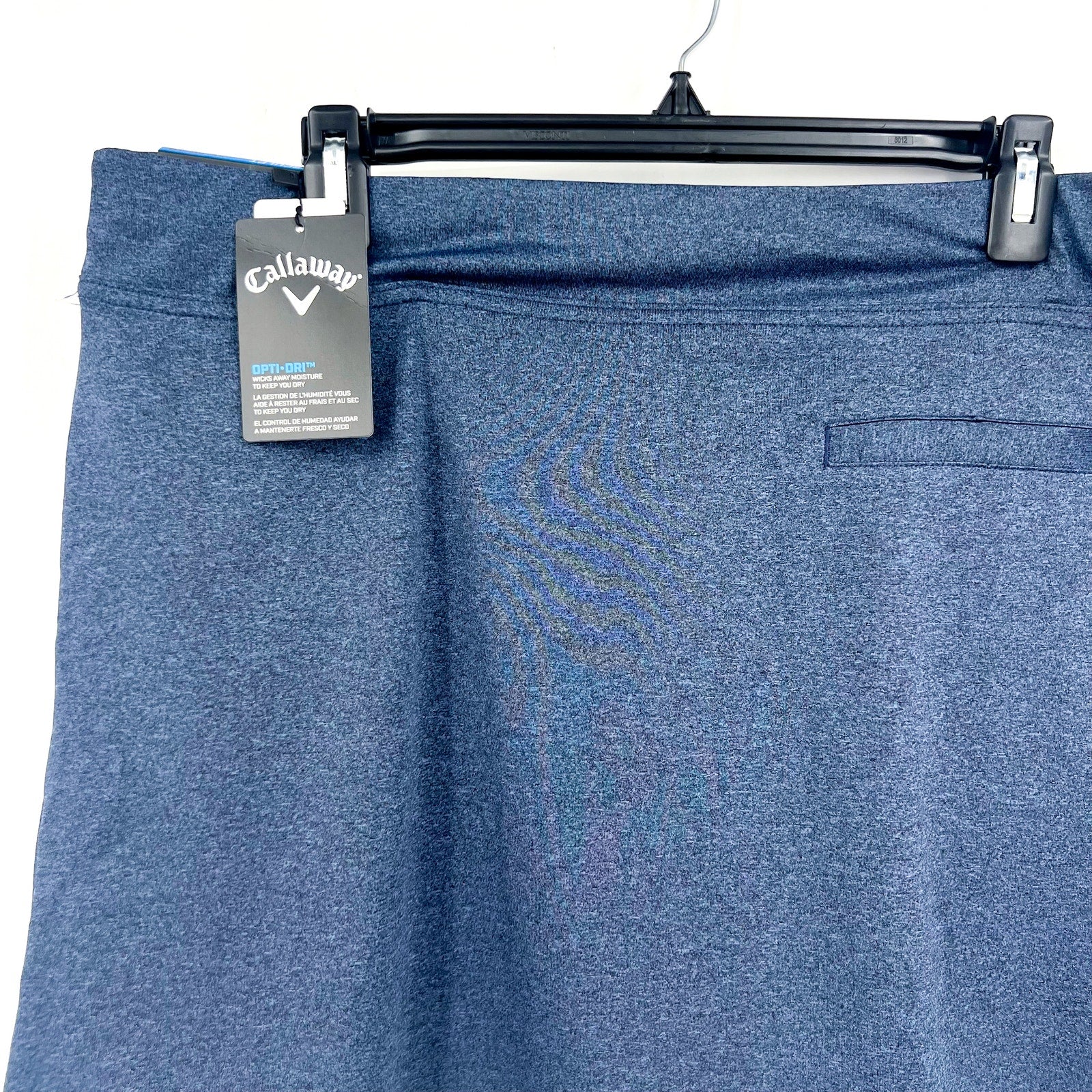 CALLAWAY Womens True Sculpt Skort Small Blue True Navy Heather UPF 50 NWT