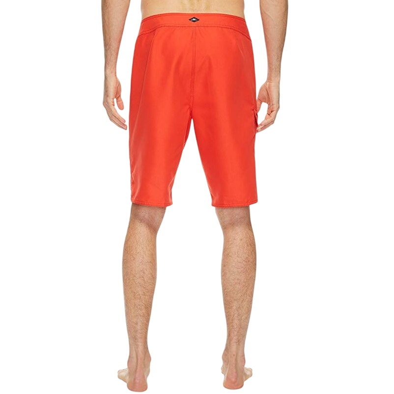 O'NEILL Mens Santa Cruz Solid 2.0 Boardshorts Size 38 Red Drawstring NWT