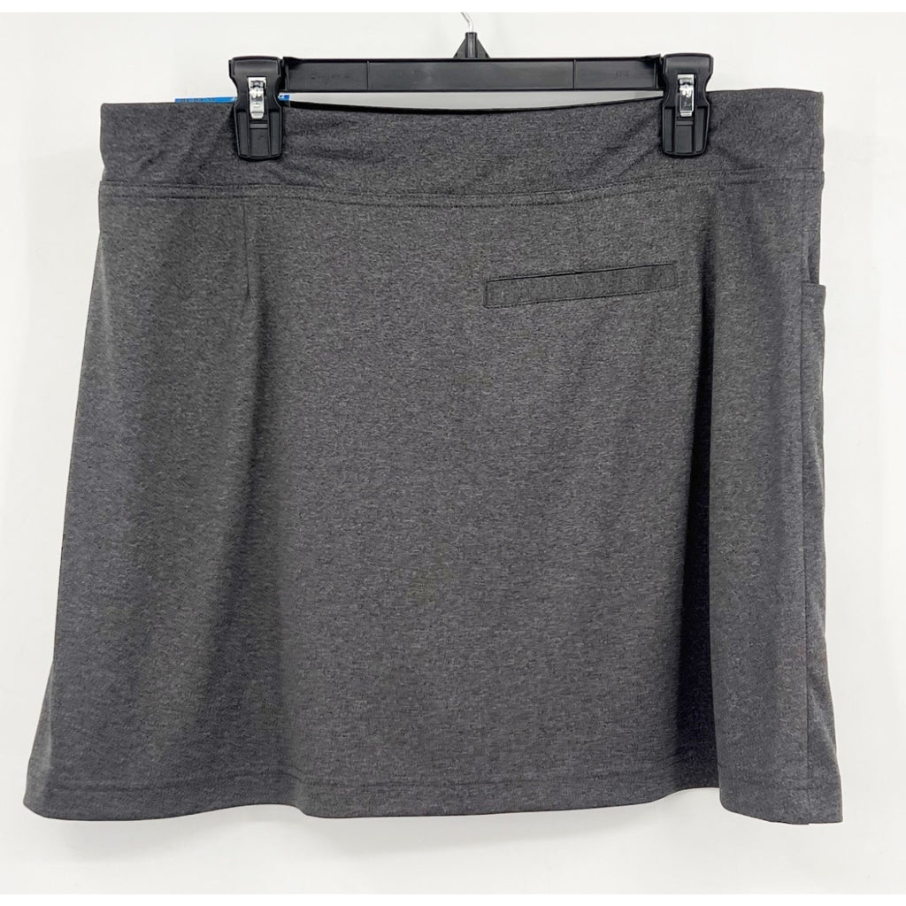 CALLAWAY Women's Opti Dri True Sculpt Golf Skort XL Black Heather NWT