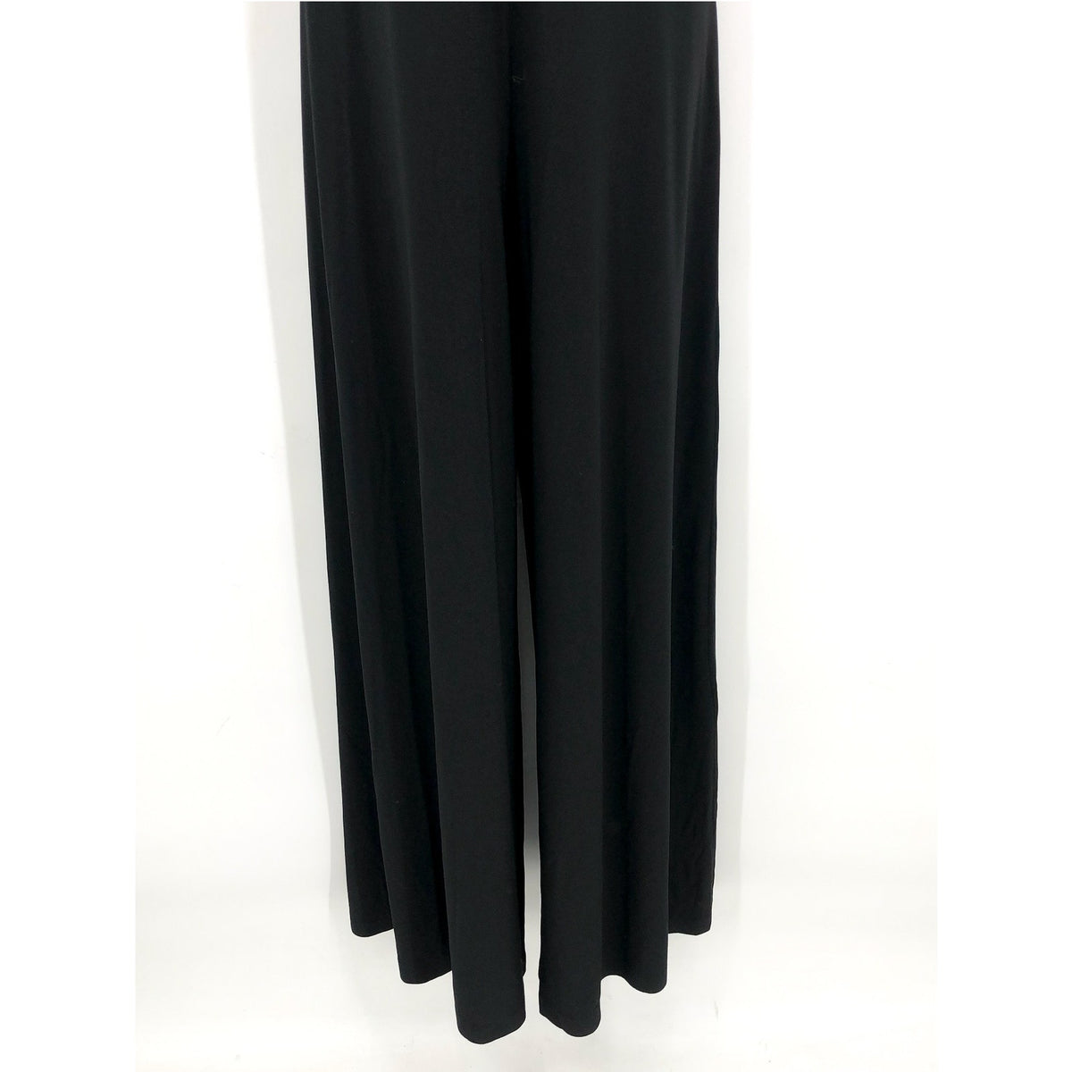 NORMA KAMALI Women's V neck Slip Jumpsuit Medium 38 Black V neckline NWT