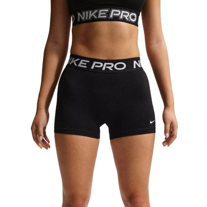 NIKE Pro 365 Dri-FIT Training 3" Mid Rise Bike Shorts Medium Black White NWT