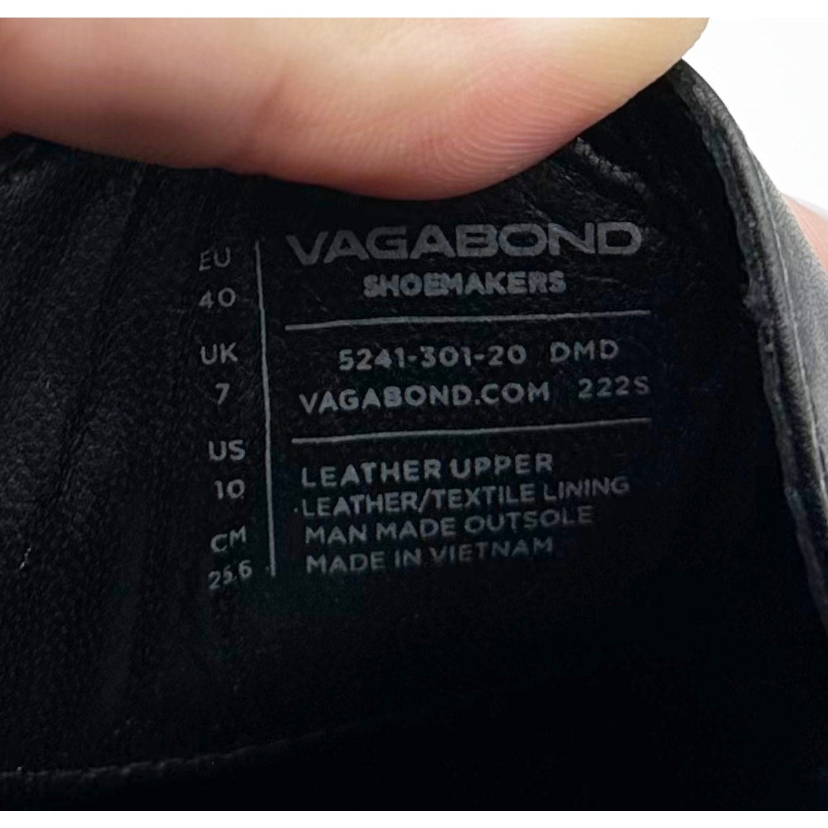 Vagabond Women Kenova Penny Loafers EU 40 US 10 Black Crinkle Leather NIB