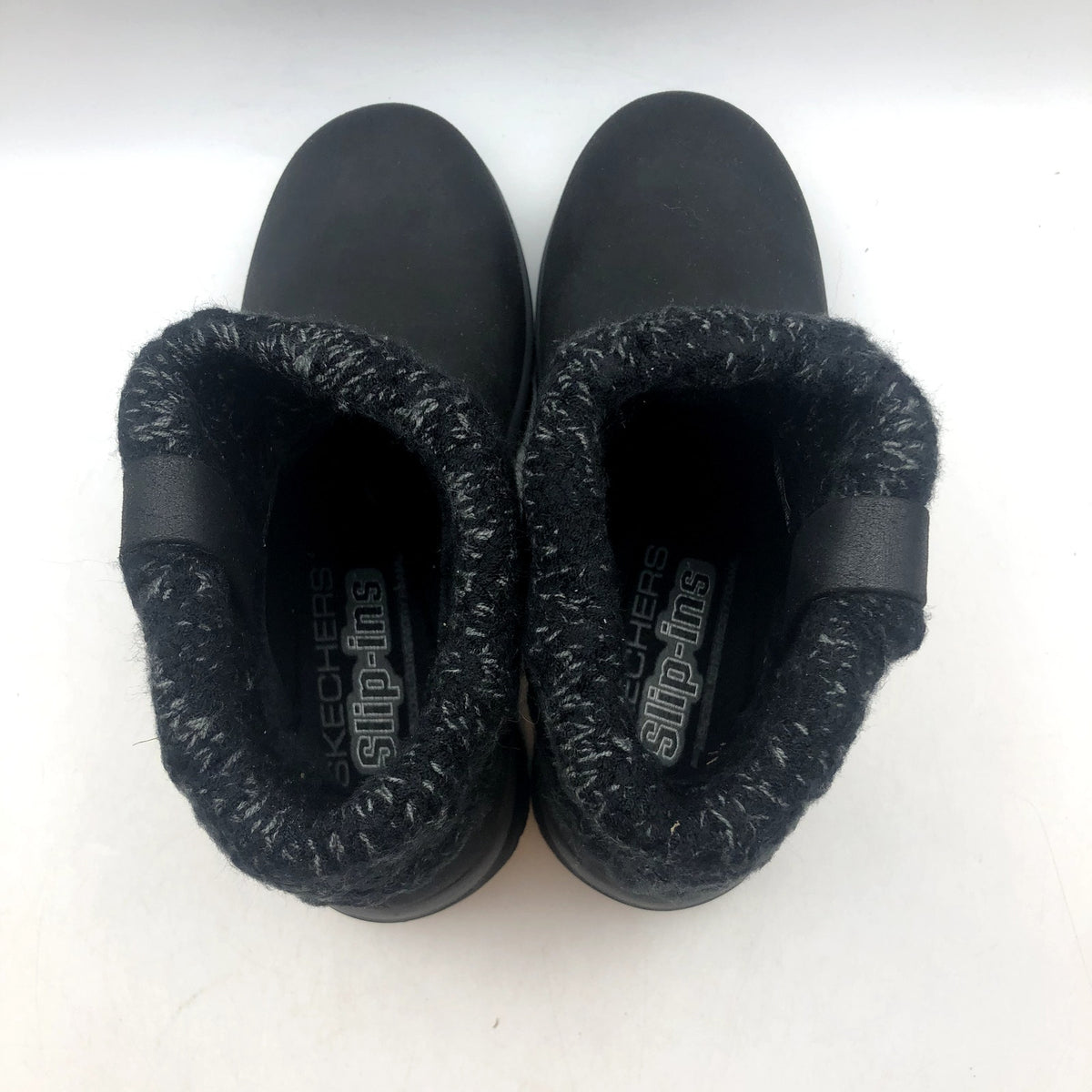 Skechers Womens Slip-ins Boots Womens 5.5 Black Easy Going Cozy Weather 2 NIB