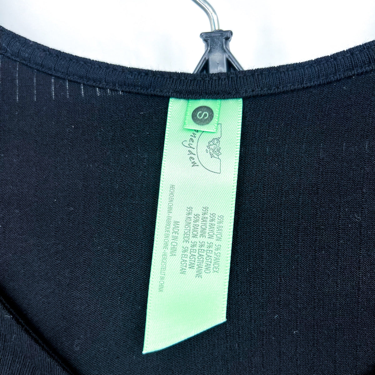 HONEYDEW Women's Dreamland Lounge Rib Pajamas Set Small Black NWT
