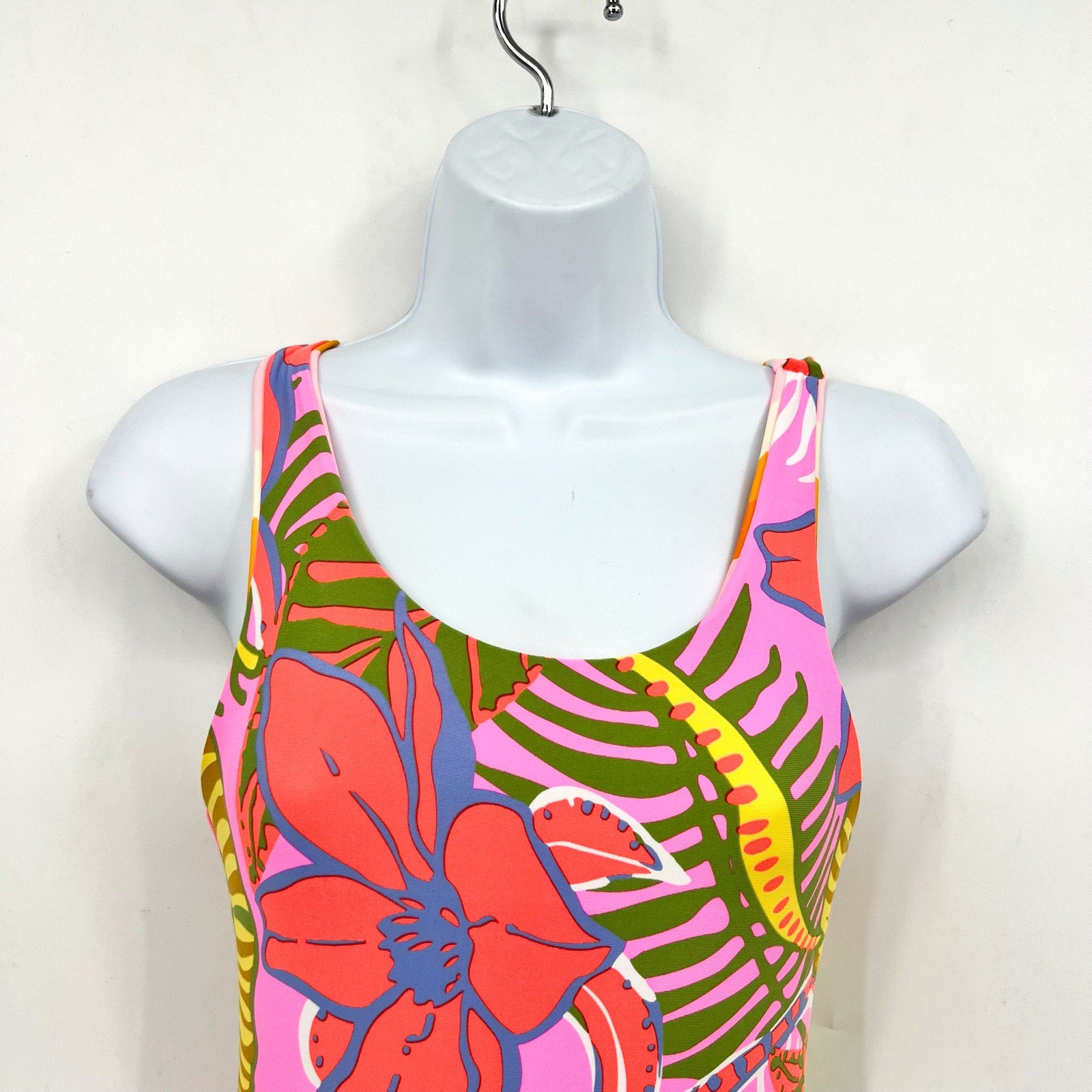 MAAJI Waves Infinity One Piece Swimsuit Girls 12 Pink Paradiso Reversible NWT