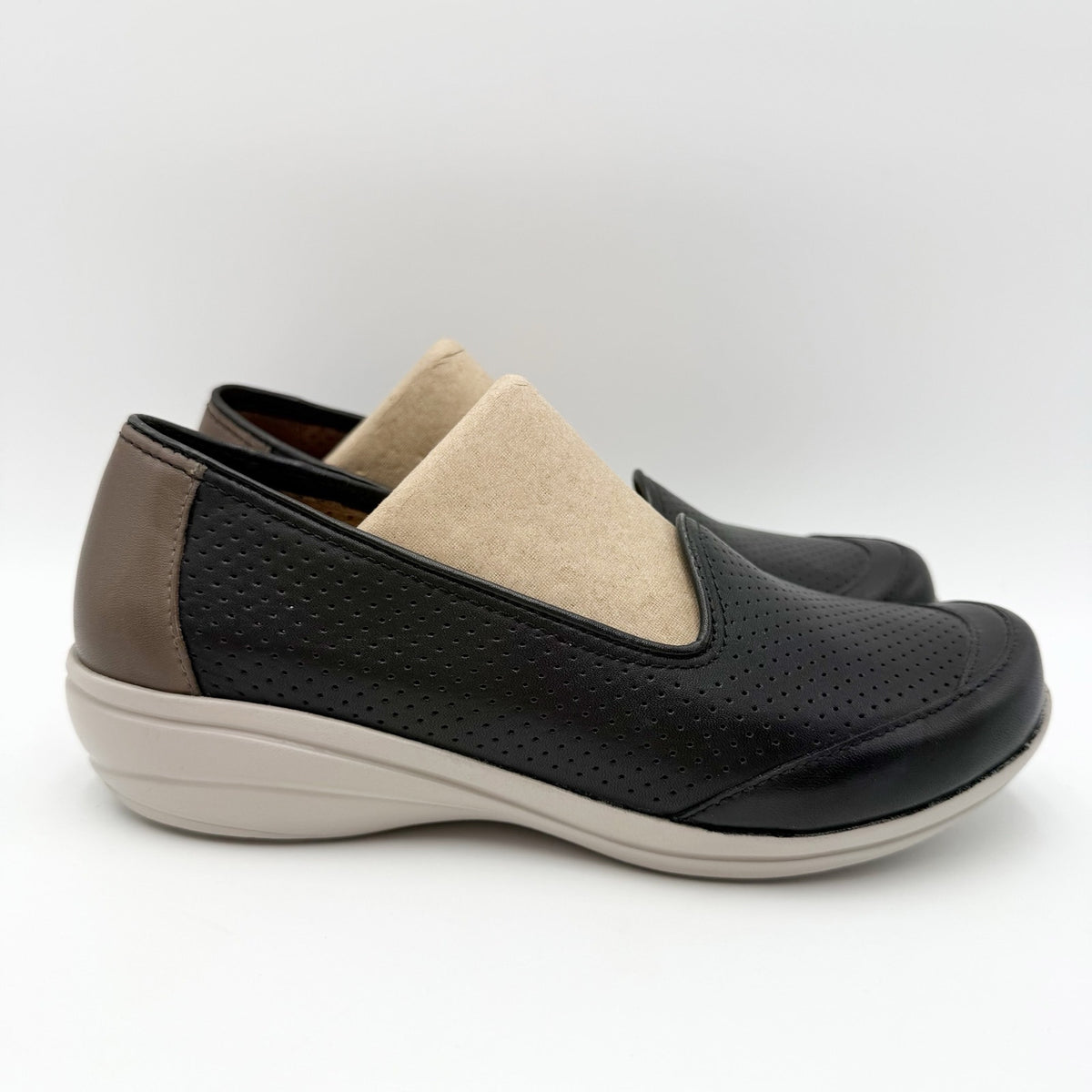 Dansko Womens Marjorie Casual Loafers EU 36 US 5.5-6 Black Leather NIB