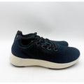 ALLBIRDS Womens Wool Runner Mizzle Shoes Size 7 Black Teal Water Repellent NWOB