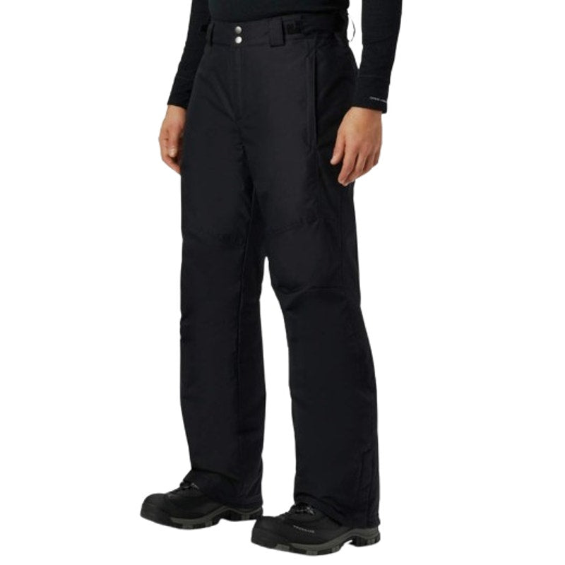 Columbia Mens Bugaboo II Insulated Snow Pants 3X Black 28" Inseam Waterproof NWT