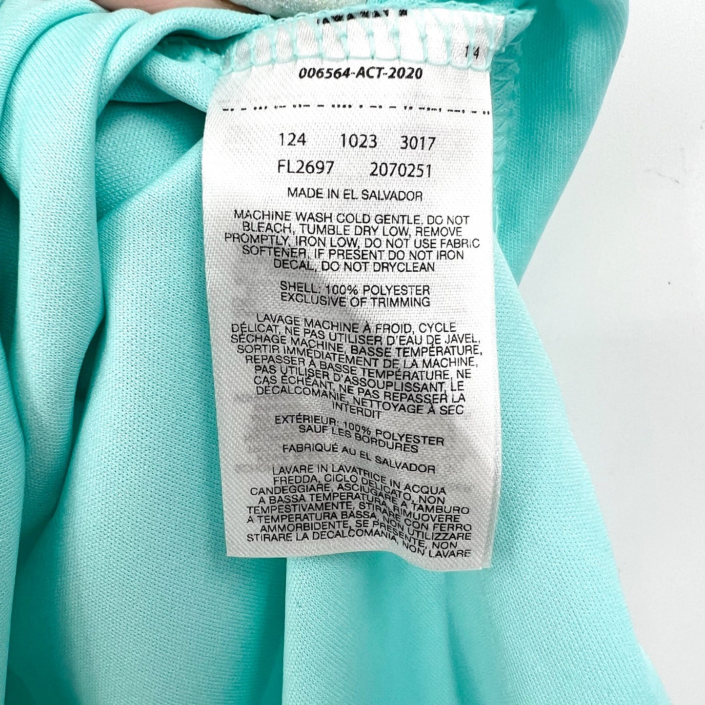 COLUMBIA Women's PFG Tidal Tee Polo Shirt XXL Blue Gulf Stream Short Sleeve NWT