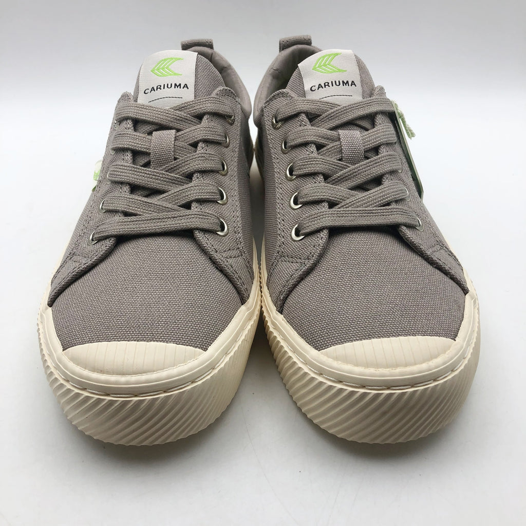 Cariuma OCA Low Canvas Sneakers Men's 9.5 Women's 11 Mystic Grey NIB