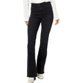 PAIGE Women's High Rise Laurel Canyon Flare Jean Size 30 US 10 Black Willow NWT