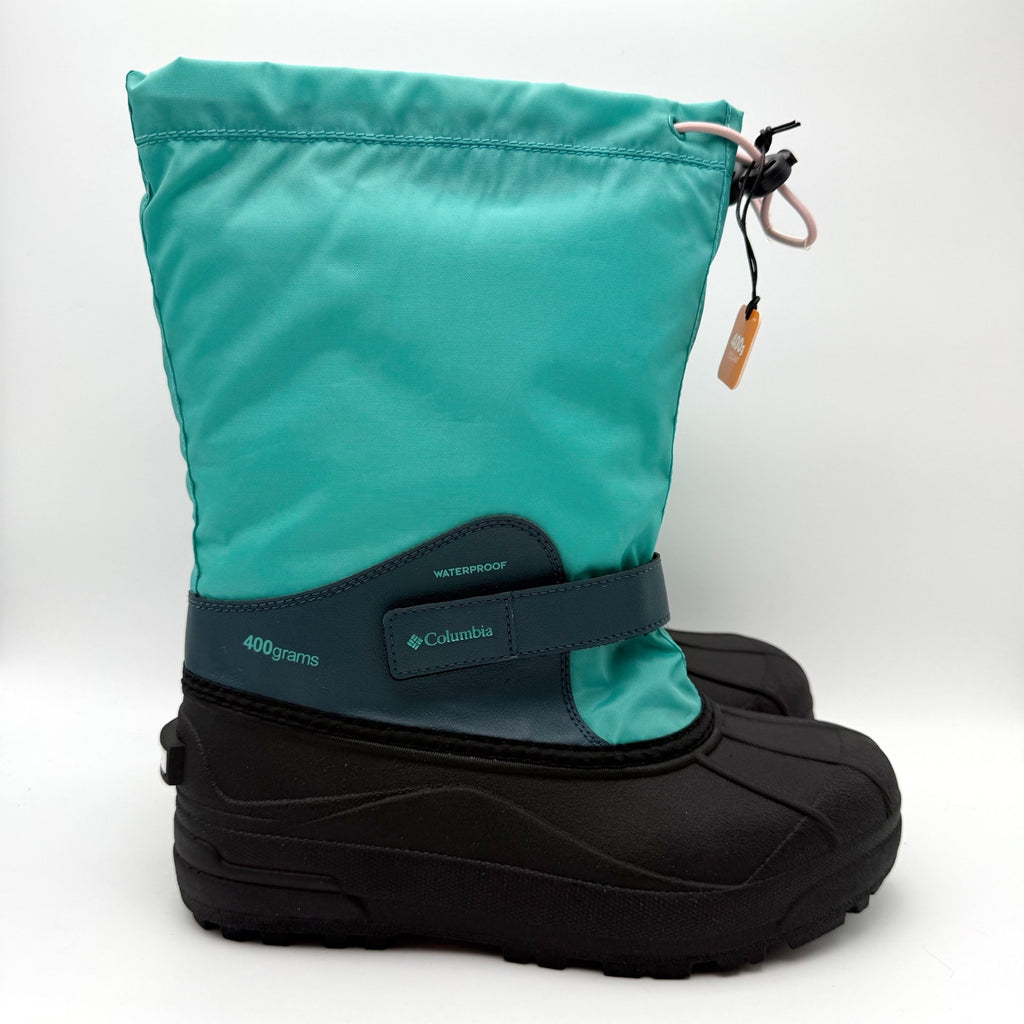 Columbia Kids Powderbug Forty Winter Boots US 7 Blue Waterproof Insulated NIB