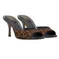 Vince Camuto Womens Prynn Heel Sandals US 11 M EU 42.5 Brown Black Calf Hair NIB