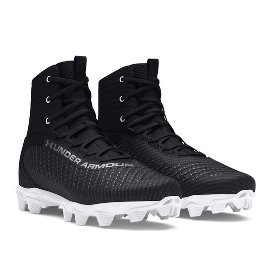 Under Armour Men's Highlight Fran RM 2.0 Football Cleats 11 Black White NWOB