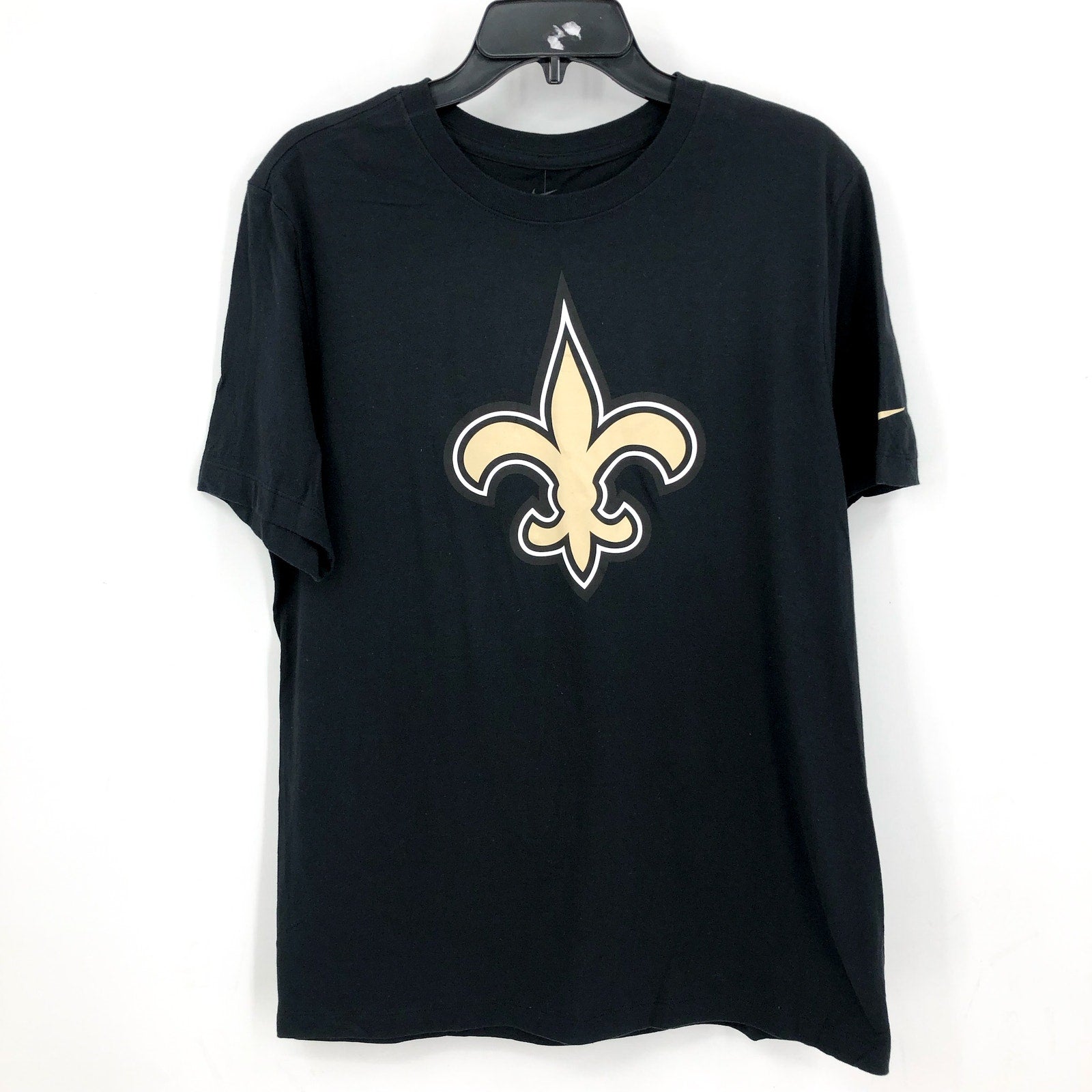 NIKE Men's New Orleans Saints Primary Logo T-Shirt Small Black NWT N199-00A