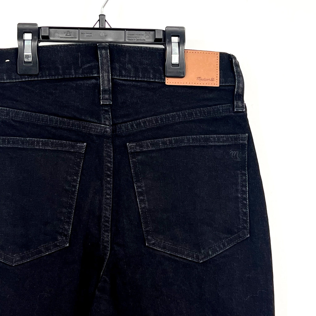 MADEWELL Womens The Perfect Vintage Flare Jean Size 23 US 000 Black NF379 NWOT