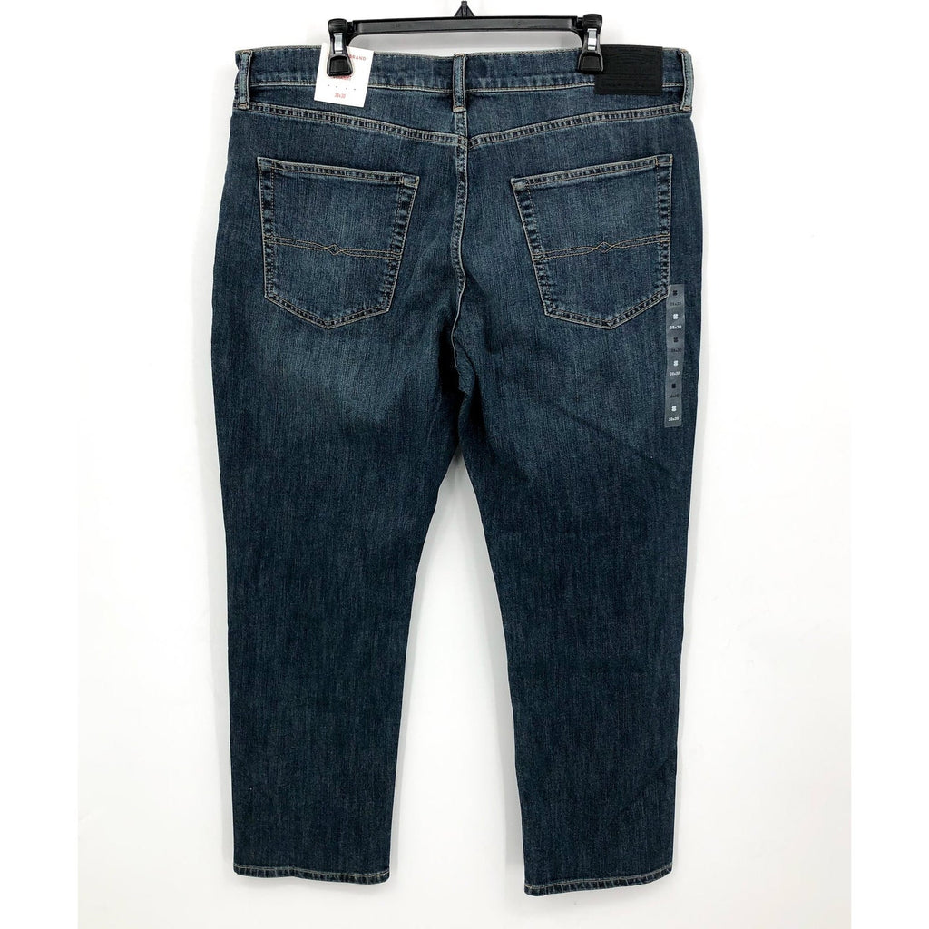 LUCKY BRAND Men's 223 Straight Jeans 34x32 Lynwood Blue Advanced Stretch NWT