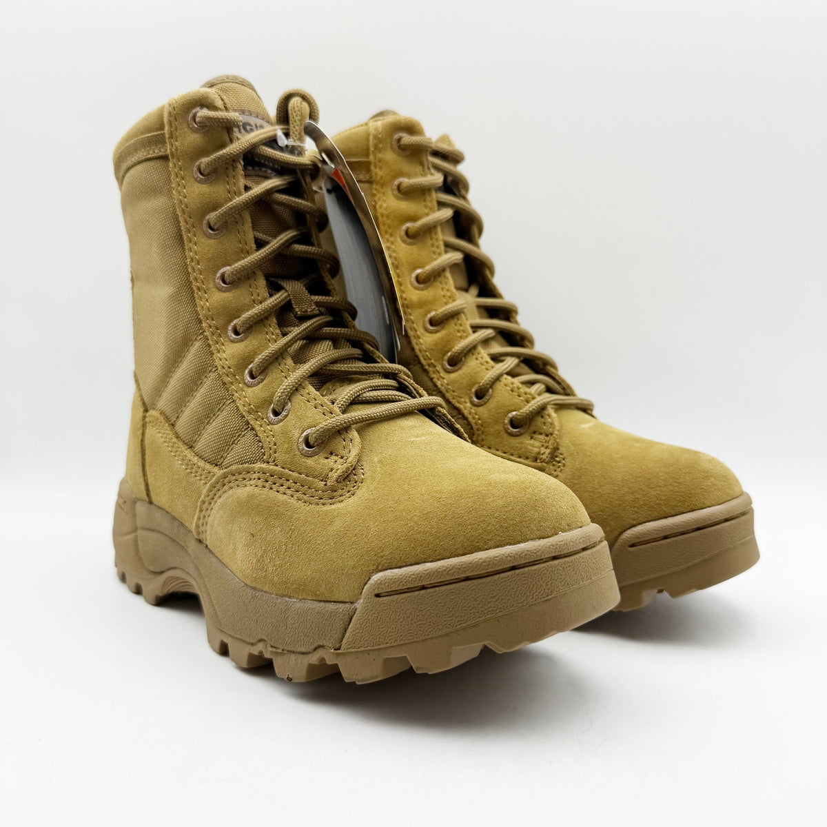 Original S.W.A.T. Womens Classic 9" Combat Boots Size 5 Tan SR Cordura NIB