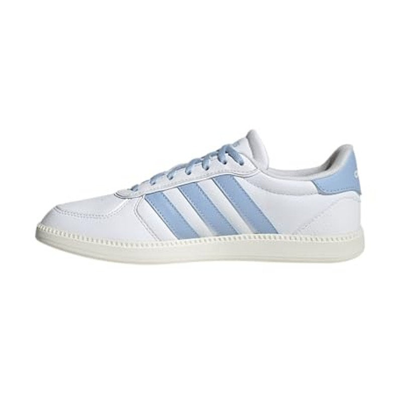 Adidas Womens Breaknet Sleek Casual Sneaker Size 6.5 White Blue NWT