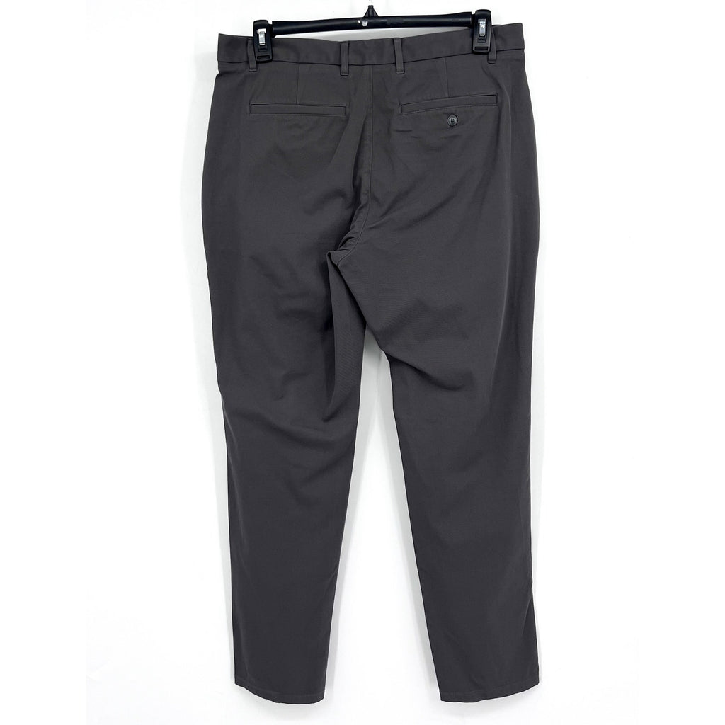 EVERLANE Uniform Mens Performance Chino Pants 35x34 Slate Grey Athletic Fit NWT