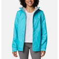 Columbia Women’s Arcadia II Rain Jacket XS Geyser Blue Hooded Waterproof NWT