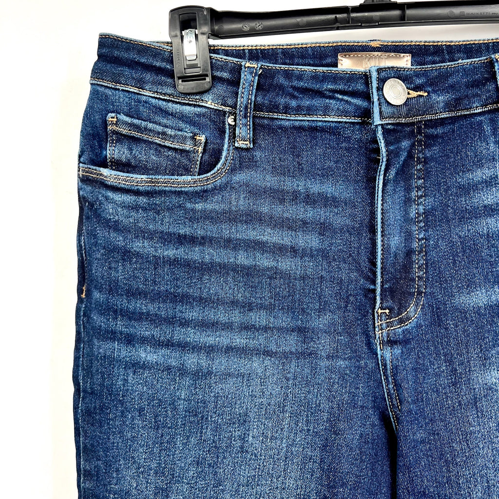 KUT FROM THE KLOTH Reese Ankle Straight Leg Jeans SIZE 10 Enchantment Blue NWT