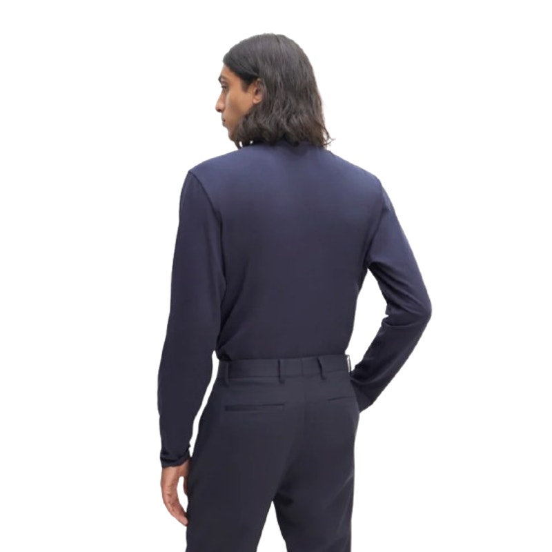EVERLANE Uniform Men's The Organic Cotton Turtleneck Large Navy Blue NWT