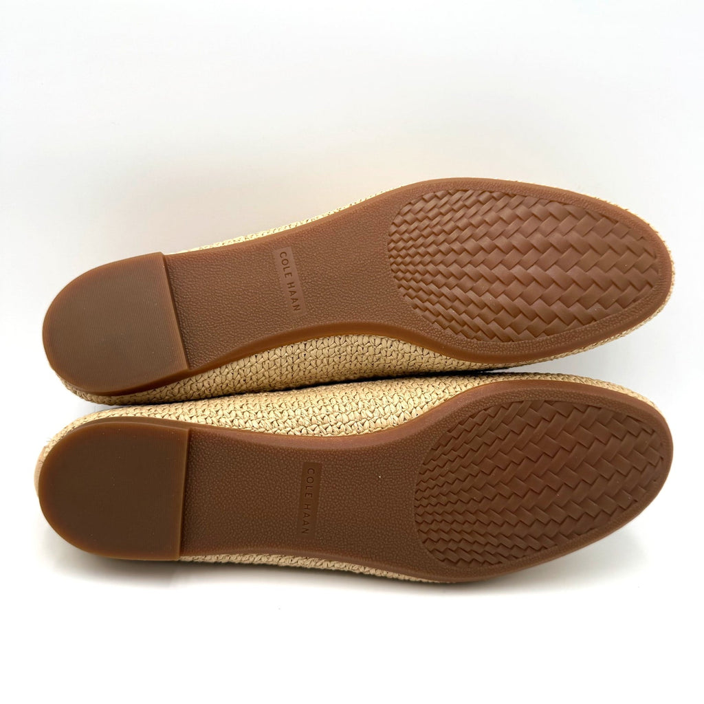 Cole Haan Womens Cloudfeel Asbury Espadrille Loafers Size 10.5 Tan Suede NIB