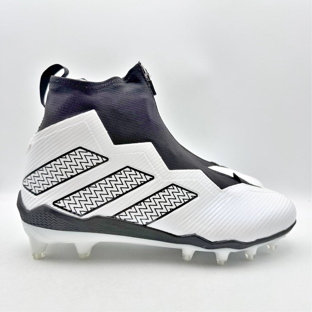 Adidas Mens Nasty Ultra 2.0 Football Cleats US 12 White Black Athletic NWOB
