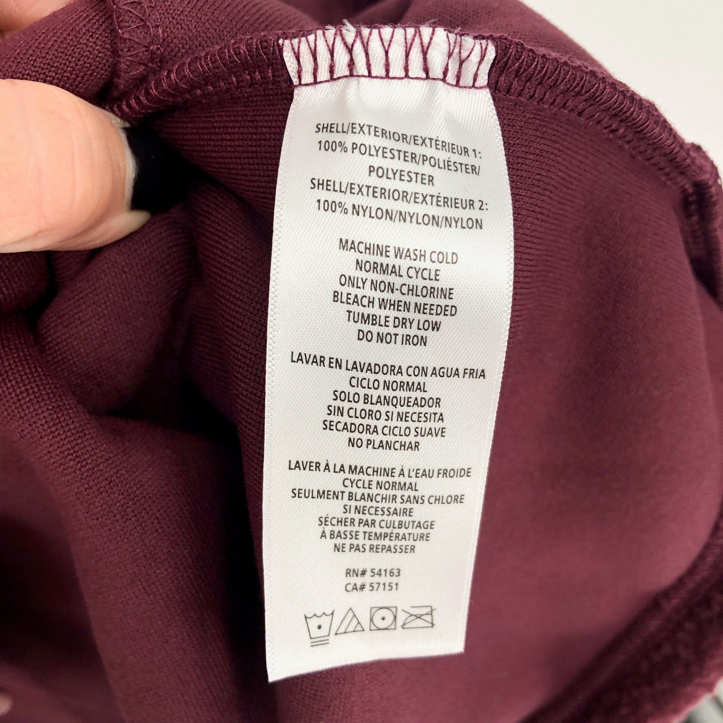 BASS OUTDOOR Coastal Sherpa Jacket XS Purple Fig Full-Zip Drawstring-Waist NWT