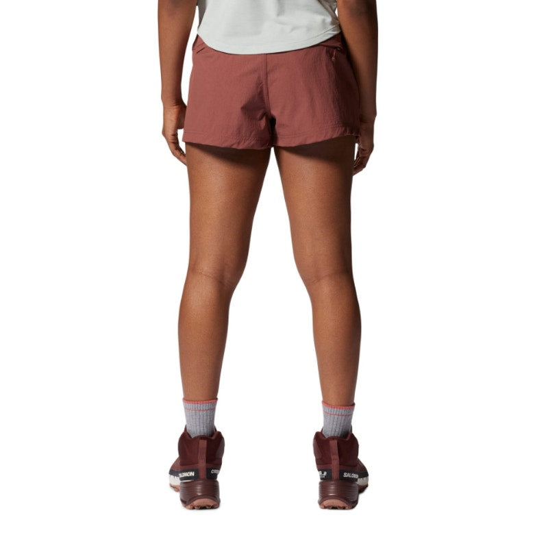 MOUNTAIN HARDWEAR Women's Basswood Pull-on Shorts Medium Red Clay Earth NWT