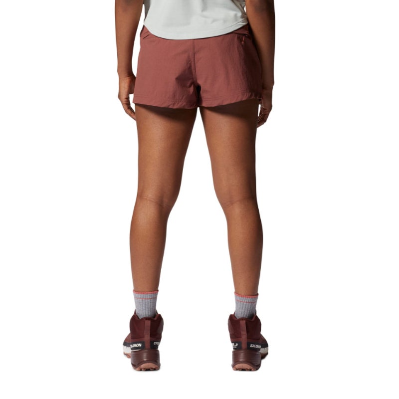 MOUNTAIN HARDWEAR Women's Basswood Pull-on Shorts Medium Red Clay Earth NWT